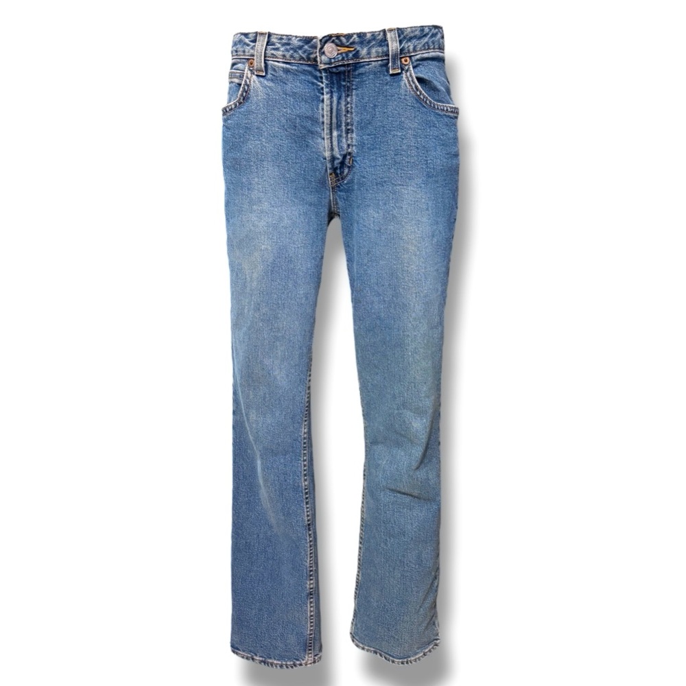 GAP Mid Rise Stretch Bootcut Jeans Medium Wash 6 Regular VINTAGE